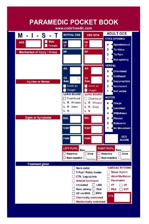 PARAMEDIC POCKET BOOK