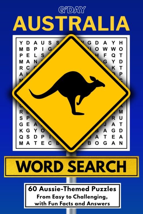 G'DAY AUSTRALIA WORD SEARCH