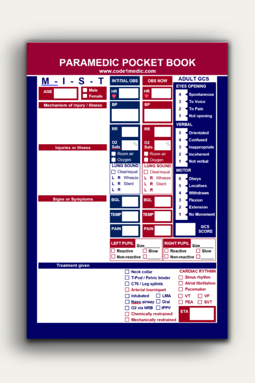 PARAMEDIC POCKET BOOK