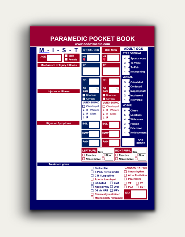 PARAMEDIC POCKET BOOK