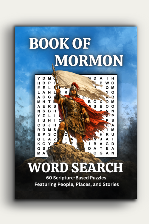 Book of Mormon Word Search - In Large Print